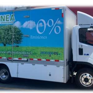 GOLDENFROST realiza pruebas con camiones eléctricos para su distribución